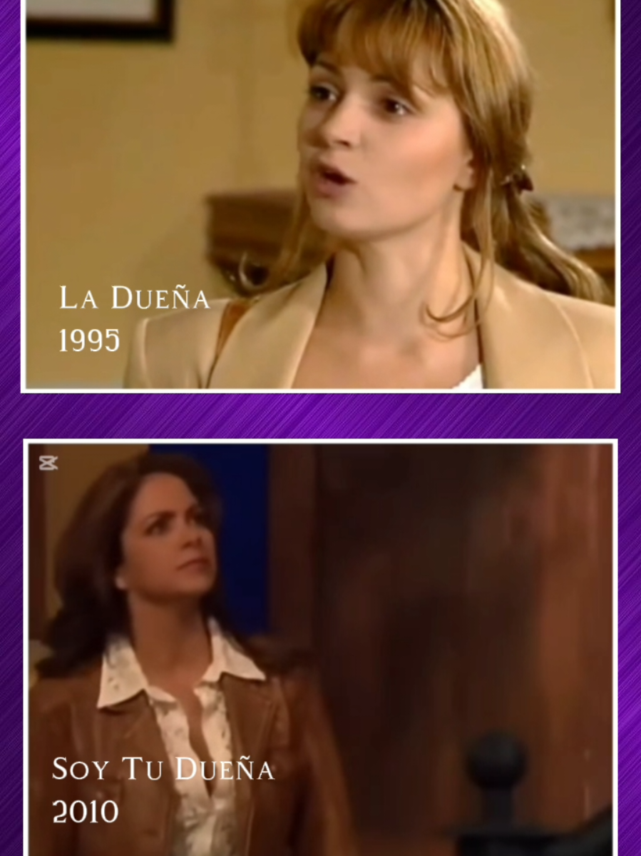 #parati #fyp #telenovelas #mexicanas #foryou  La Dueña vs Soy Tu Dueña Comparación de escena.