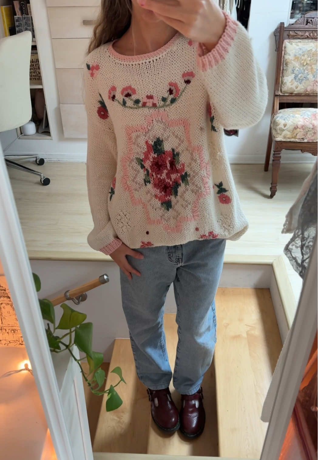 grandma sweaters forever! <3 #winteroutfit #cutesweaters #holidayoutfits 