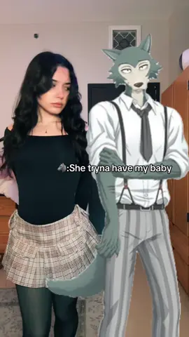 Leave me alone legoshi 🙄 #beastars #anime 