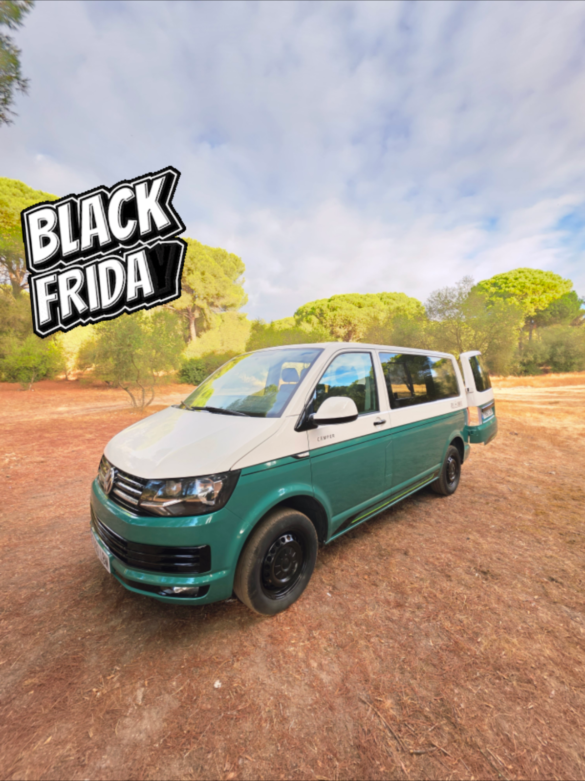 EN VENTA !! Descuento de 2000 euros durante una semana. ● Volkswagen T6 Año 2019  ● 154 000 kilómetros.  ● Nacional  ● Único Propietario  ● Todo el mantenimiento hecho en Volkswagen España.  ● Se entrega con todo el mantenimiento hecho  ● Motor 2.0 tdi 102cv ( ampliable a 150cv ) ● 3 ( posibilidad de ampliar ha 6 plazas )  ● Itv Anual  ● Incluye mueble cama  ● Ventana lateral izquierda corredera.  ● Suelo de madera más suelo vinilico imitación a madera o hidráulico.  ● Panelado fresado en Blanco  ● Aislamiento Kaiflex de 20mm en techo y laterales.  Opcional :  Bateria auxiliar Placa solar  Claraboya  Nevera ,  etc.. ● 12 Meses de Garantía.  Precio 25.500 euros La Furgoneta está en La Puebla del rio ( Sevilla) #blackfriday #oferton #ViajarEsVivir 