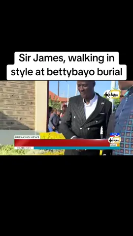 Sir James, walking in style at bettybayo burial#bettybayo #kanyari #bettybayo #kikuyutiktok #kenyantiktok🇰🇪 