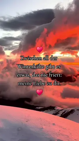 ❄️♥️ Egal wie kalt es wird... meine Liebe zu dir bleibt warm. #ichliebedich #duundich #liebeszitate #winterliebe #liebe 