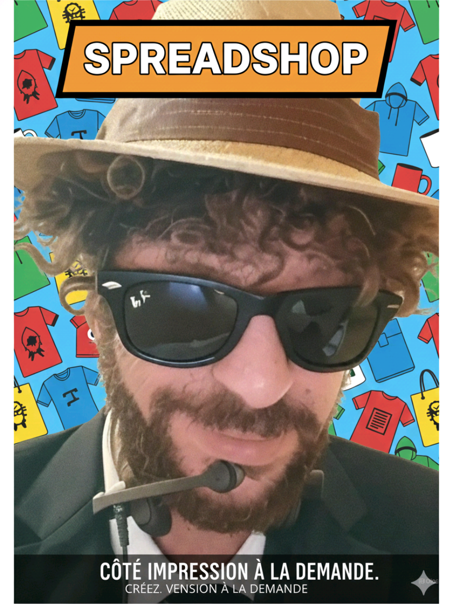 #spreadshop #Shopify #impression à la demande et la synchronisation avec vinted et Tiiktok shop