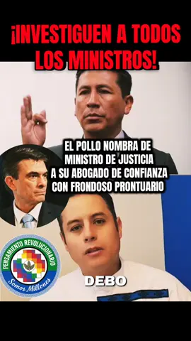 De no creer la cantidad de Procesos abiertos que tiene el nuevo Ministro de Justicia 😳 QUE LOS INVESTIGUEN A TODOS LOS MINISTROS, SON TODOS UNA FICHITA😳😳 #Bolivia #MinistroDeJusticia #EdmanLara #PensamientoRevolucionario #RodrigoPaz 