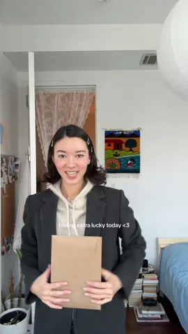 because i get to mail orders out for @monomo 