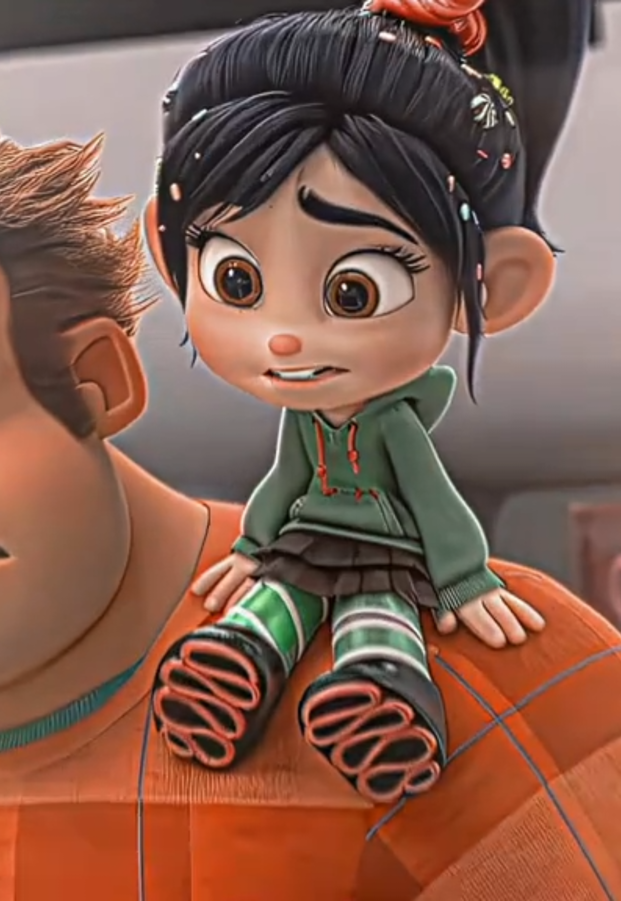 Vanellopeeeeee 😫 clean edit #vanellopevonschweetz #vanellopeedit #detonaralph #wreckitralph #edit 