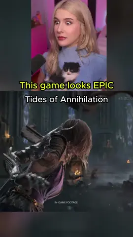 Today we got new gameplay footage for Tides of Annihilation and it looks SO EPIC! I was already excited for the game, but after seeing this I don't think I can contain my excitement any longer. I need it to release soon please! #TidesOfAnnihilation #actiongame #gaming #console #consolegaming  