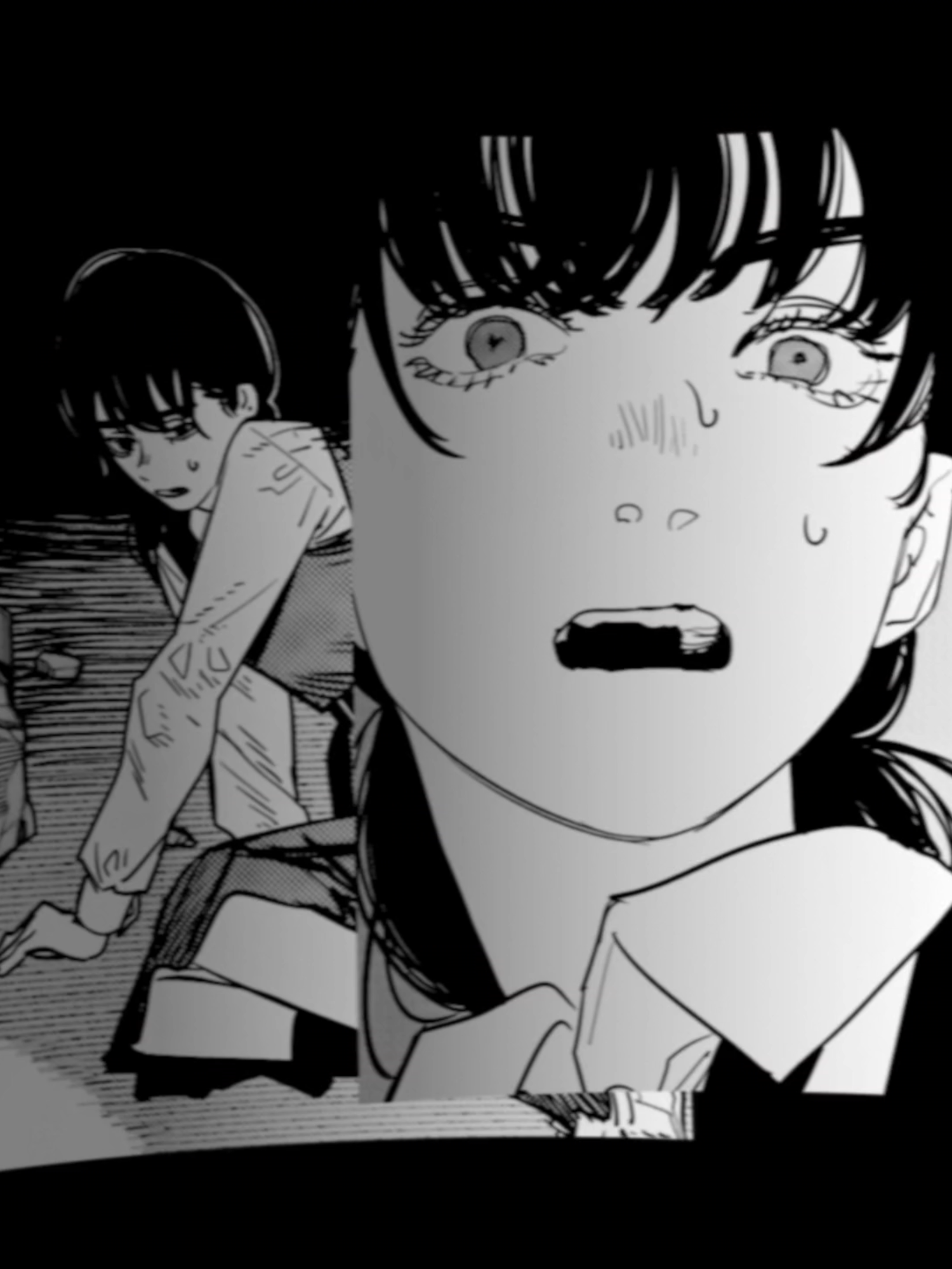 AAAAH! AAAAH! song - clairo - how (demo) #csm #chainsawman #manga #asamitaka #clairo #sad #edit