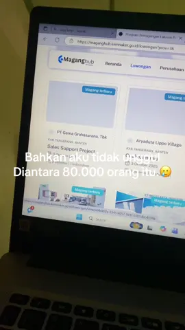 Gapapa belum rezeki #maganghub #kemnaker