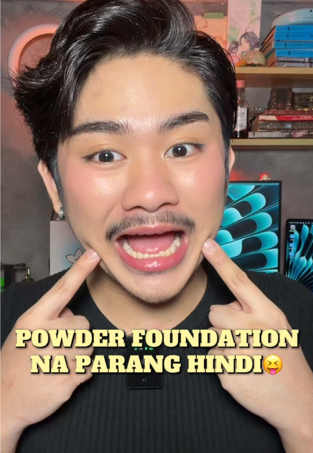 Ito inamats ko for more than 2 weeks! As someone na ayaw sa powder sobrang life changing nito (LIFE CHANGING!??) grabe Episode 6 na pala to! Product from @Features & Shades 😝💕 #makeup #makeupph #makeupreview #underratedmakeup #makeuprecomendation 
