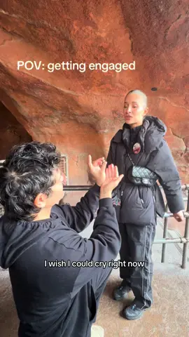 We did it! @Amanda MCCants #engagement #shesaidyes 