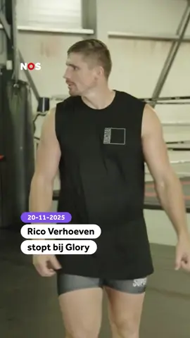 Rico doet daarmee ook afstand van zijn titel als wereldkampioen 🥊 #ricoverhoeven #glory #nosstories 