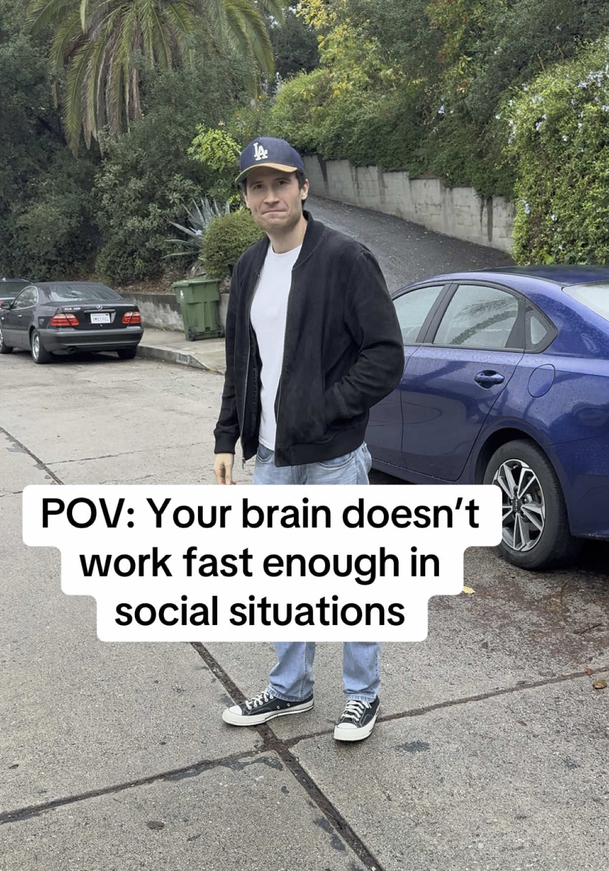 #pov : Your brain doesn’t work fast enough in social situations 