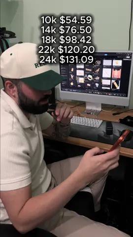 Precio de el dia #goldpricetoday 