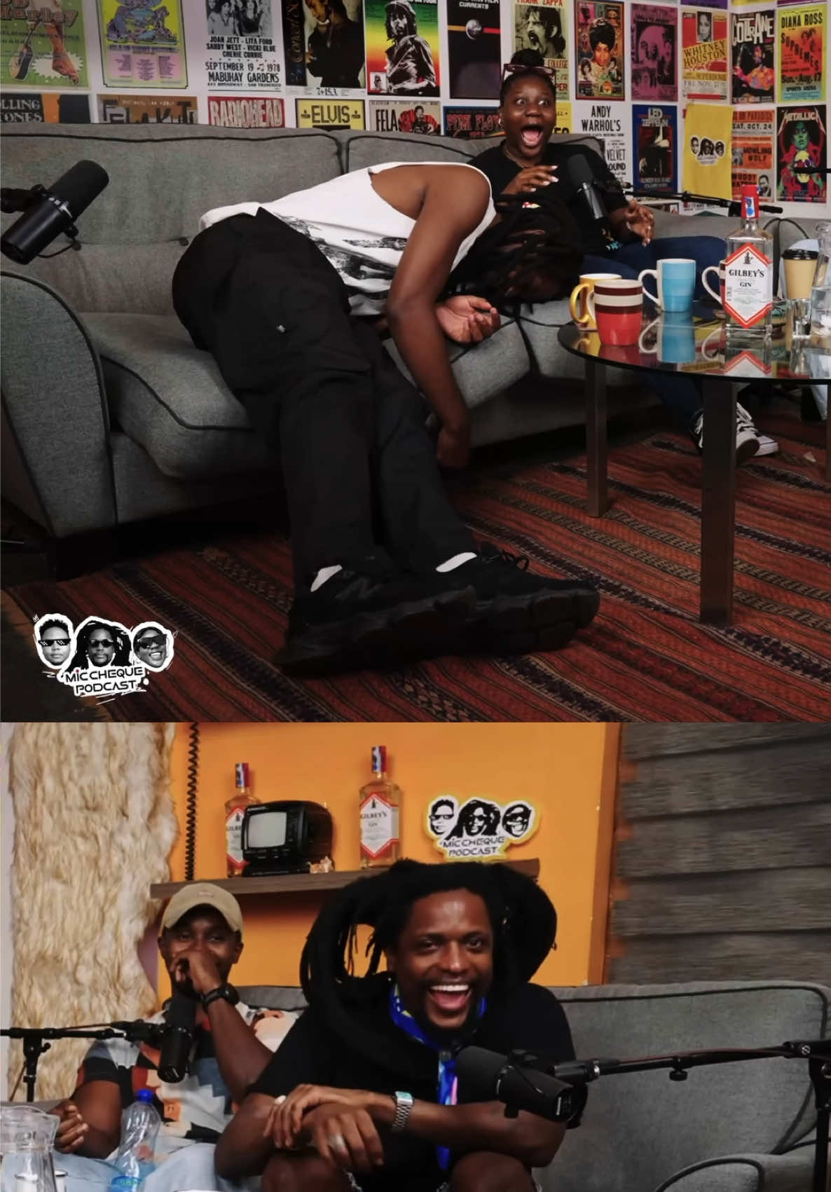 Shots fired 😂😂😂😭  @Mic Cheque Podcast  #BanterTime #muturaisafruit #KenyanPodcast #MicChequePodcastClips #Saddam 