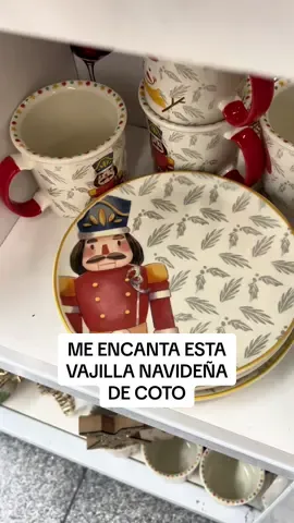 Ame esta vajilla navideña #coto #navidadentiktok #deconavidad #vajillanavideña #chritsmas 
