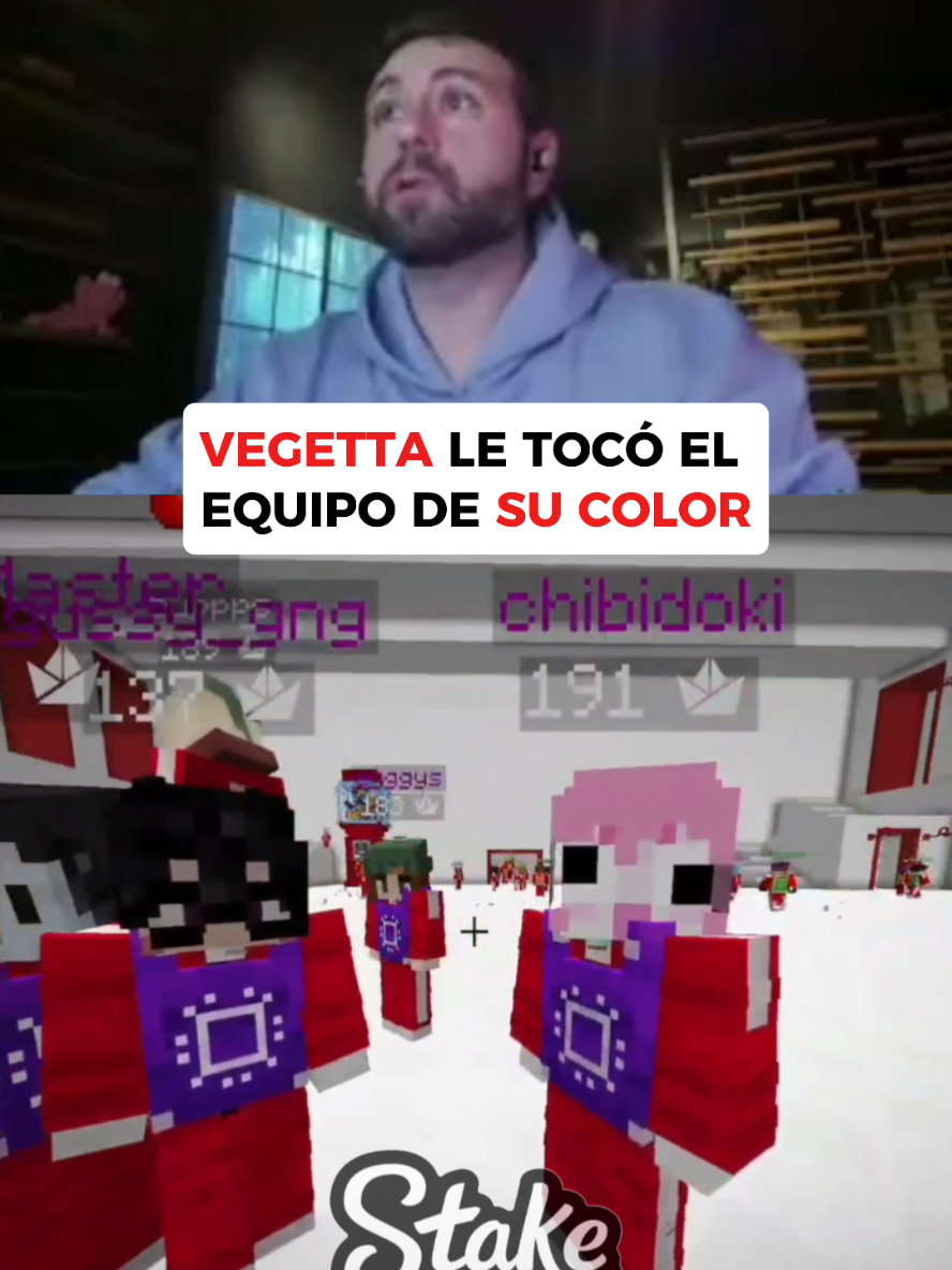 VEGETTA DE MORADO #vegetta777 #vegetta #squidcraftgames #squidcraftgames4 #squidgame 