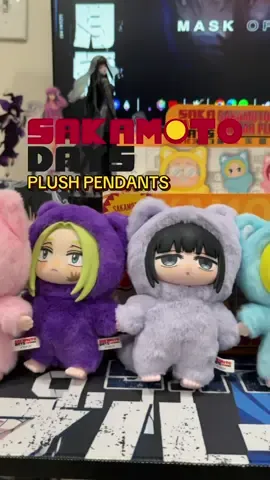 The New Sakamoto Days Plushies are Here!! So excited to finally have these #sakamotodays #sakamoto #anime #animetiktok #fyp 
