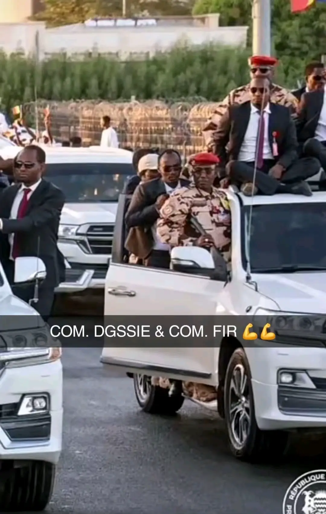 com DGSSI com FIR #tchadienne #vues #pourtoi #fyp MIDI le general son toujours derrière le president du tchad mahamat idriss deby itno #fyp 