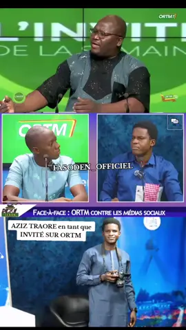 Aziz Traoré en tant que INVITÉ SUR ORTM parlera-tu en français ?je crois pas et toi a vos claviers #aziztraore #tiktokmali🇲🇱223 #fasodenofficiel 