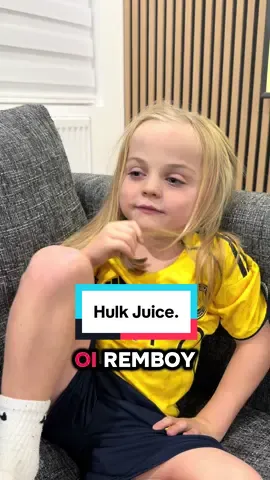 Hulk Juice. #foryoupage #foryou #fyp #viral #funnykidsoftiktok 