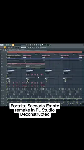 Fortnite Scenario Emote remake in FL Studio (hardest remake yet) #fortnite #flstudio #foryoupagе #viral #fyp 