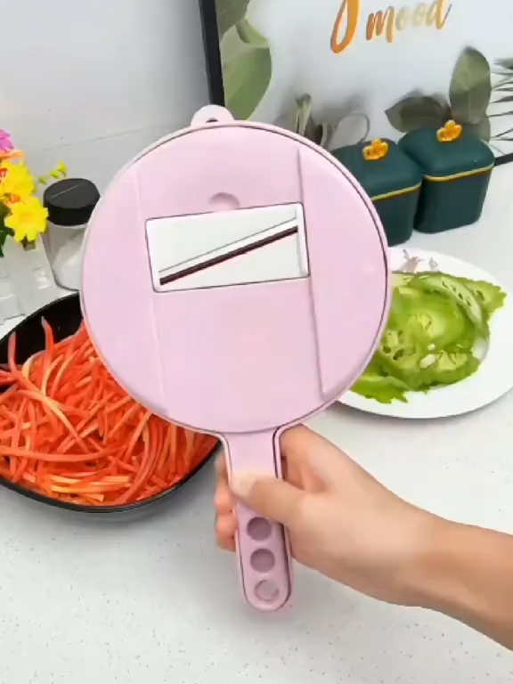 Fatiador 12 em 1. #achadinhos #facilidades #cozinha #limpeza #luminaria #carregador #utensilios #gadgets #shopee #produtos