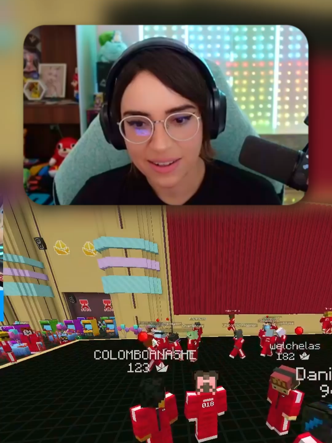 no podía desperdiciar la oportunidad JAJAJ #renrize #Minecraft #squidcraftgames4 #fyp