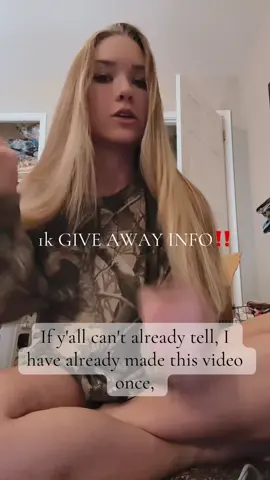 Thank yall for everything this far❤️ #1kgiveaway 