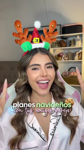 los mejores #planes navideños 🌟 para hacer con tus #amigas o #novio que no te pueden faltar!🧣🎄🦌💌  pronto es #diciembre así que envíale este video a tus besties o pareja para que esta #navidad sea inolvidable 🤍🫰🏼 
