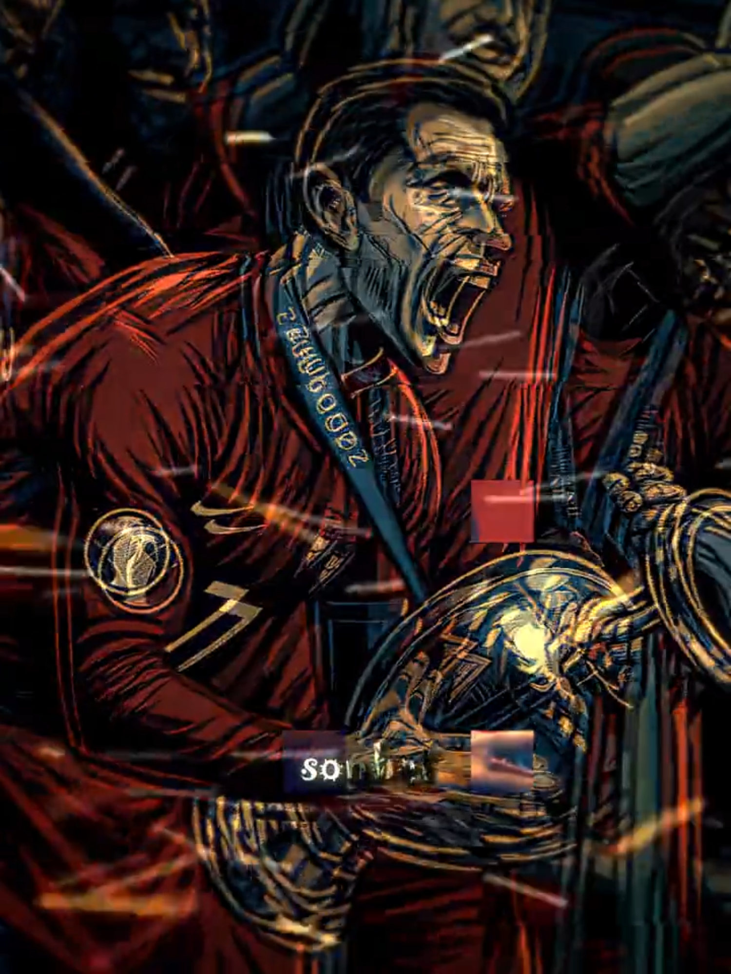 portugal king 🔥👑 #cristianoronaldo #edit #fy #ronaldo #football #aftereffects #phonk