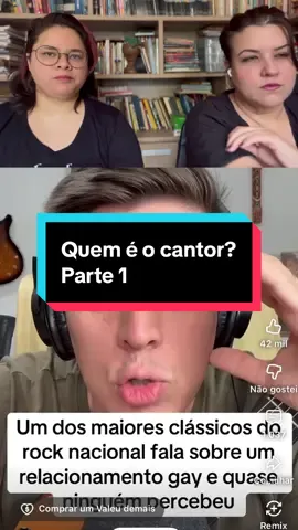 Quem é o cantor? Façam suas apostas! #rockbrasil #curiosidadesaleatorias #cantor #musicabrasileira #reactionvideo 