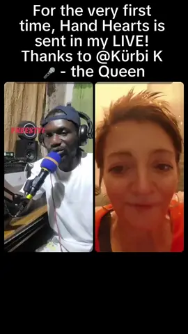 I appreciated it so much! Thank you, Kürbi K 🎤 - the Queen! It was the first time I saw this Gift in my LIVE. #tiktoklive #livehighlights #livegift #handhearts