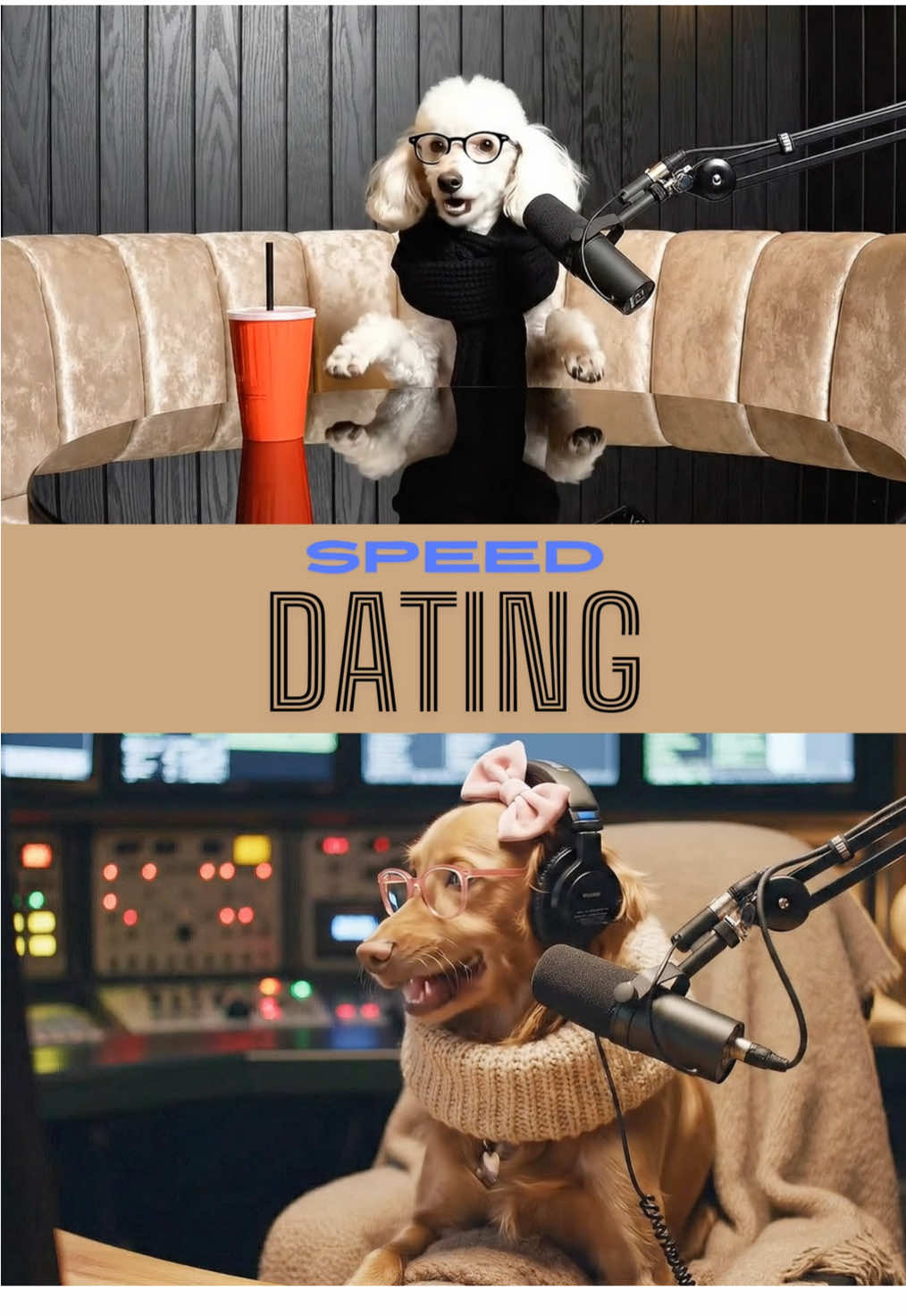 SPEED DATING WE BACK! This time with Jackson 👀 what are we thinking girlies are we feeling him, I thought him and Minnie had a little spark right? Let us know in the comments xoxox #usatiktok🇺🇸 #dogpodcast #ustiktok🇺🇸 #datingshow #barkafterdark  