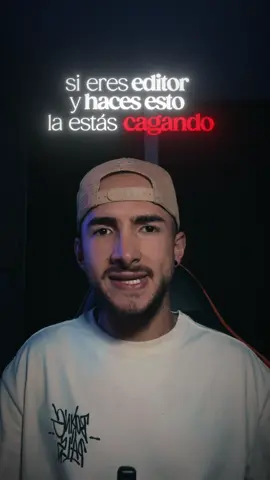 🚫 Los 3 errores que ningún editor de video debería cometer, el último te aseguro que no te lo esperabas. Si eres editor, este video es para ti. #editordevideos #creadoresdecontenido #marcapersonal #loquecallamosloseditores #crecimientopersonal 