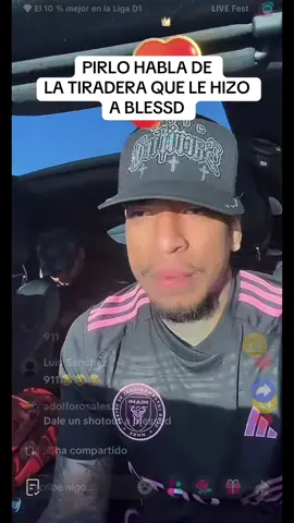 Pirlo habla de la tiradera a #bleesed #pirlo #polemica #krisr #samantha 