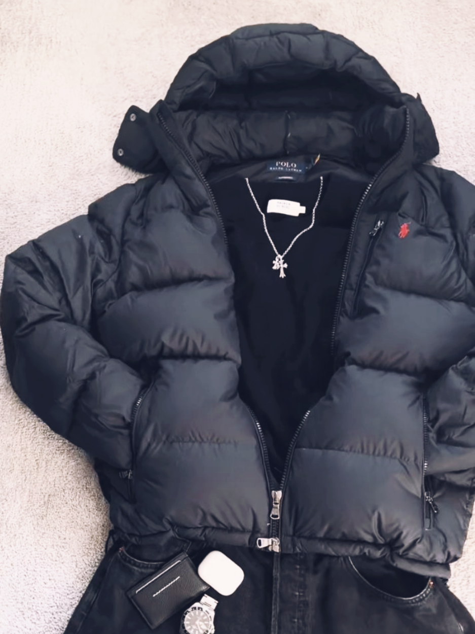 #fyp #christmas #pufferjacket #ralphlauren 