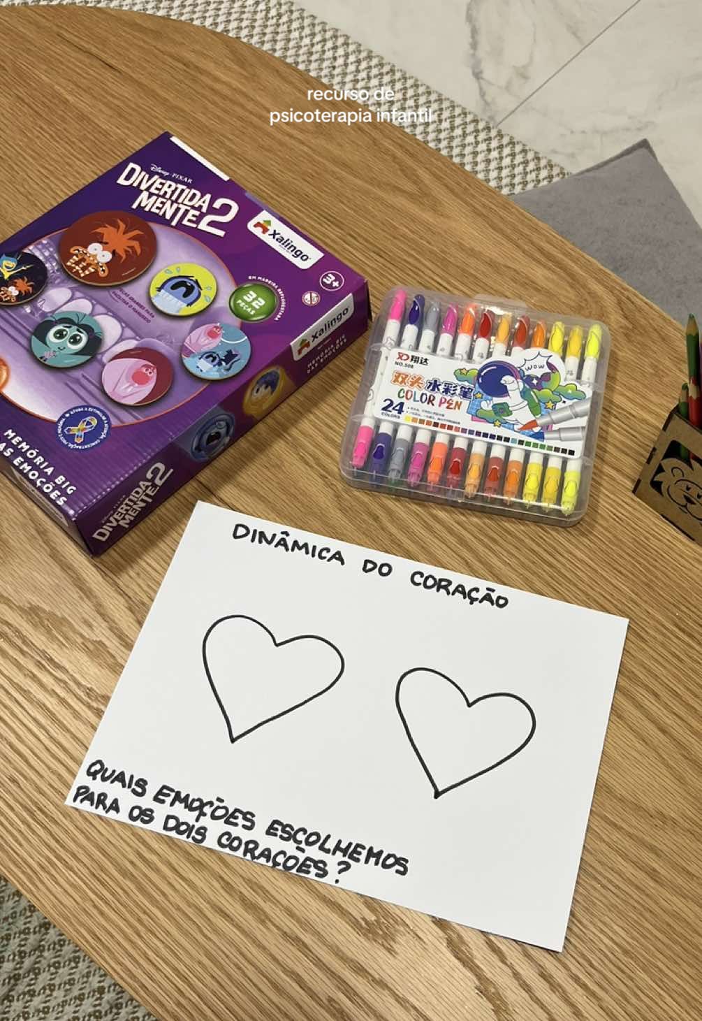 mais uma dinâmica de emoções!!!  #fyp #psicologa #psicologiainfantil #terapia #recursos 
