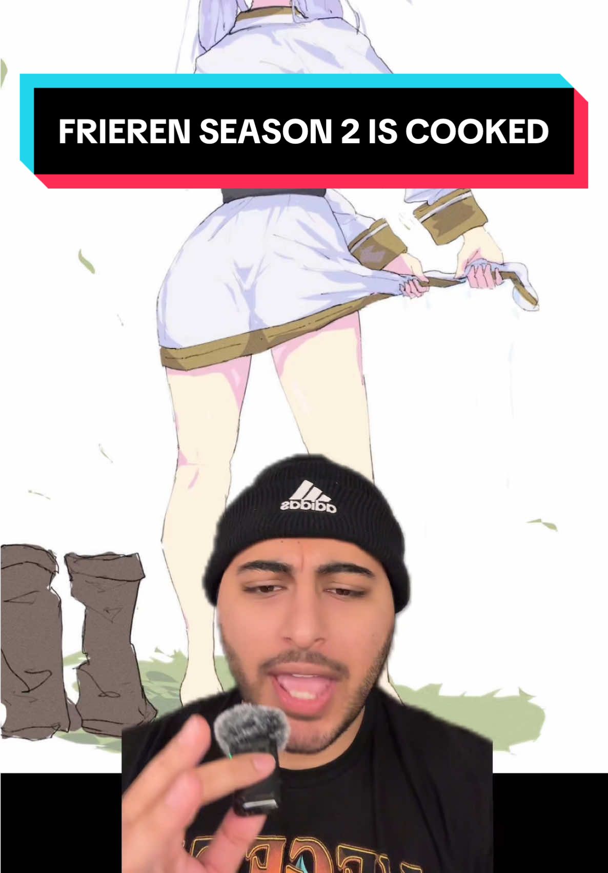 Frieren Season 2 is COOKED because what is the line up it’s competing with #frierenbeyondjourneysend #bleachtybw #mushokutensei #rezero #blackclover 