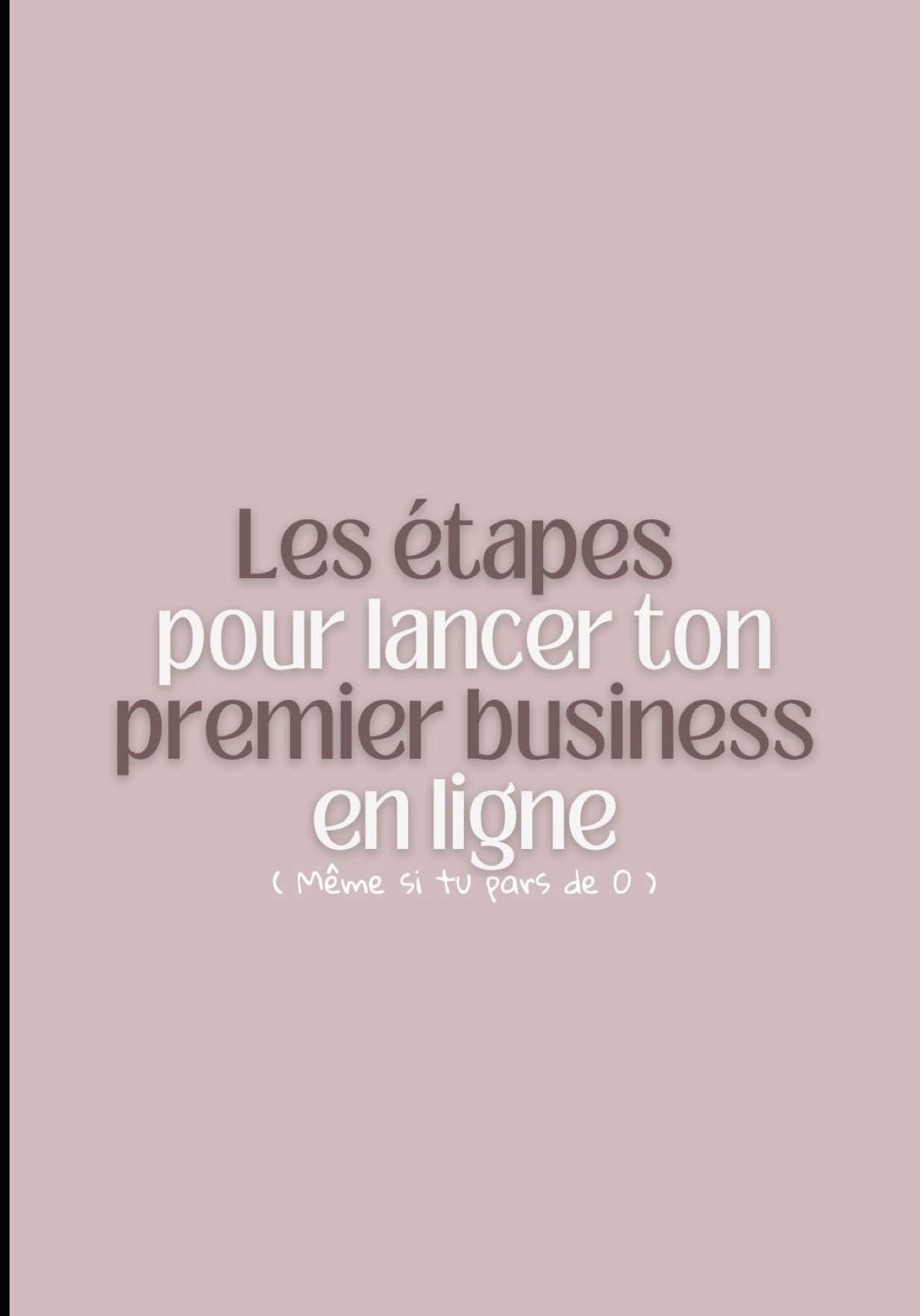 LES ÉTAPES 👇🏼 Étape 1 — Choisir ce que tu veux vendre Tu as deux options : Option A : créer TON propre produit digital (ex : guide, e-book, planner, mini-formation…) 	•	Avantage : c’est le tien, tu fixes ton prix, tu poses ta patte perso. 	•	Inconvénient : ça demande du temps, de l’organisation et un minimum de connaissances pour faire un truc propre. Option B : vendre un produit déjà existant (ex : formation MRR prête à l’emploi que tu peux revendre légalement) 	•	Avantage : tu gagnes du temps, tu vends tout de suite, même si tu n’y connais rien. 	•	Inconvénient : ce n’est pas toi qui l’as créé, mais c’est parfait pour débuter et te faire la main. ⸻ Étape 2 — Te former 10 min par jour Tu n’as pas besoin d’y passer 2h. Lire une page, regarder un passage, comprendre un petit point… L’important, c’est d’avancer un peu chaque jour. C’est comme ça que tu prends confiance. ⸻ Étape 3 — Ouvrir ton compte Instagram ou TikTok Tu ne te montres pas si tu ne veux pas. Tu postes des phrases, des petits conseils, ton avancée, tes réflexions, tes notes, des b-rolls… Le but : montrer que tu apprends, que tu avances, que tu es en chemin. Tu n’as PAS besoin d’être experte pour commencer. ⸻ Étape 4 — Générer tes premiers revenus Tu vas attirer des femmes qui veulent faire la même chose que toi. Tu leur expliques comment toi tu as commencé, tu les aides à comprendre… Et quand elles sont prêtes, elles achètent via ton lien. C’est comme ça que tu touches tes premières commissions. Si je t’explique tout ça, c’est que c’est exactement le plan que j’ai suivi et qui me permet de me générer des revenus chaque mois à côté de mon Job. Je t’ai tout détaillé dans un guide gratuit.  Pour le recevoir tu :  • Commente « GUIDE » • Vérifie que t’es abonné (sinon tu pourras rien recevoir) • Enregistre le post pour y revenir  #LID #MRR #revenuenligne #libertefinanciere #marketingdigital              
