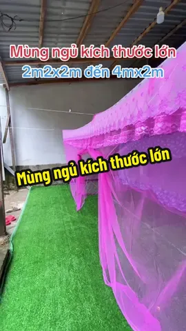 Mùng ngủ kích thước lớn rộng thoải mái#muataitiktok #xuhuongtiktok #mungnguchongmuoi #mungngu #khangvame 