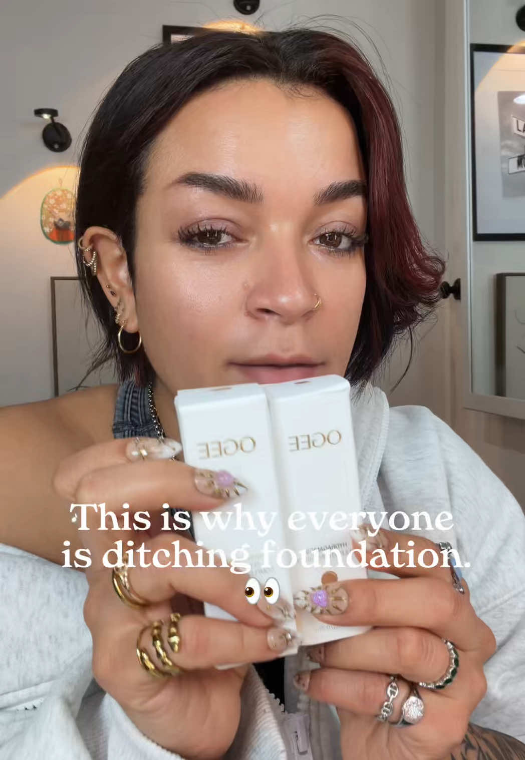 Everyone’s ditching foundation and honestly… same. The OGEE Complexion Stick gives that lightweight, skin-but-smoother finish with zero cakiness, zero creasing, and maximum “I totally tried today” energy. Swipe, blend, look alive. #ogee #ogeecomplexionstick #creamfoundation #tiktokshopblackfriday #bfcm   