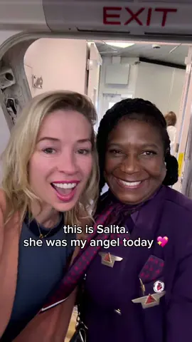 some moments stay with you long after you land ❤️ thank you to Salita G. for reminding us how far kindness can go #deltaairlines #kindness 📹: @Heather Peggs 