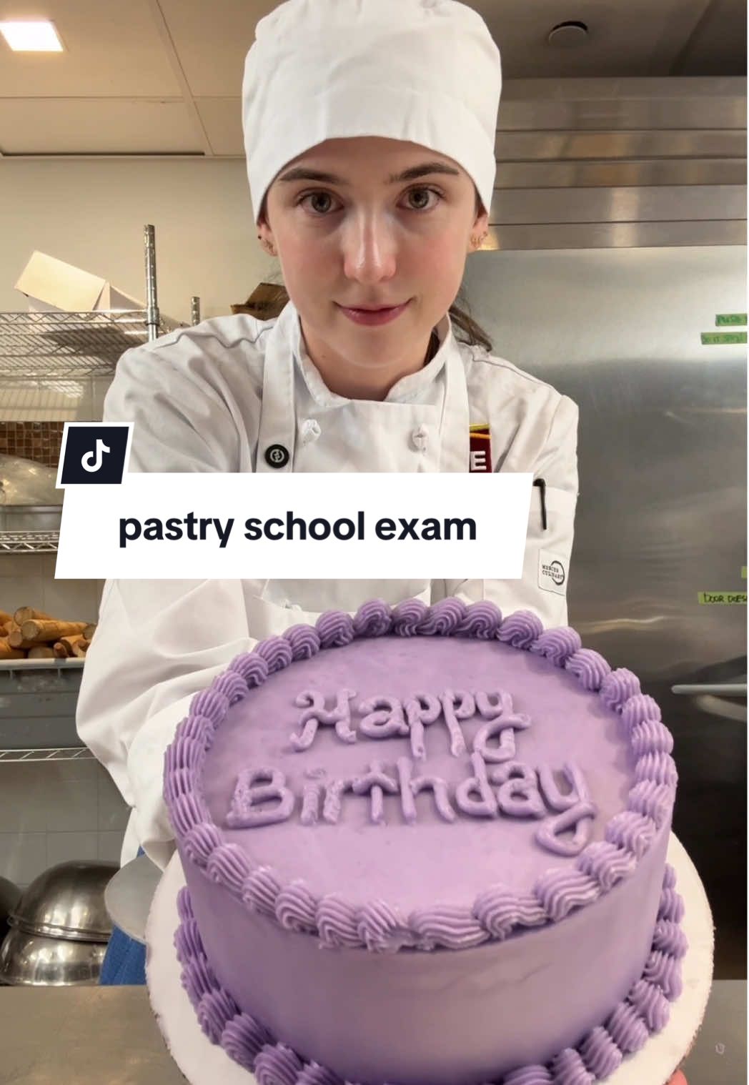 another birthday cake in the books #culinaryschool #nyc 