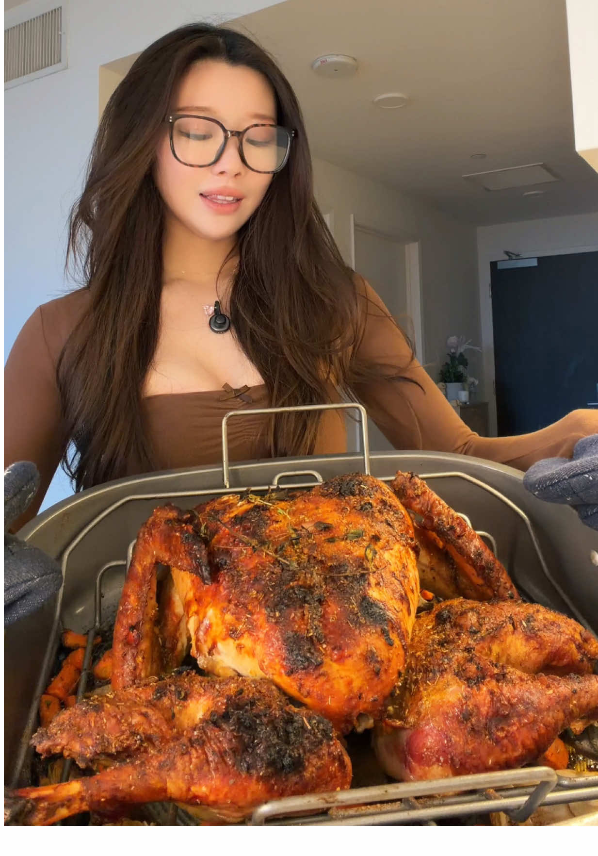 turkey tutorial for you noobs… recipe on my IG/website 🤓📝 #turkey #thanksgiving 