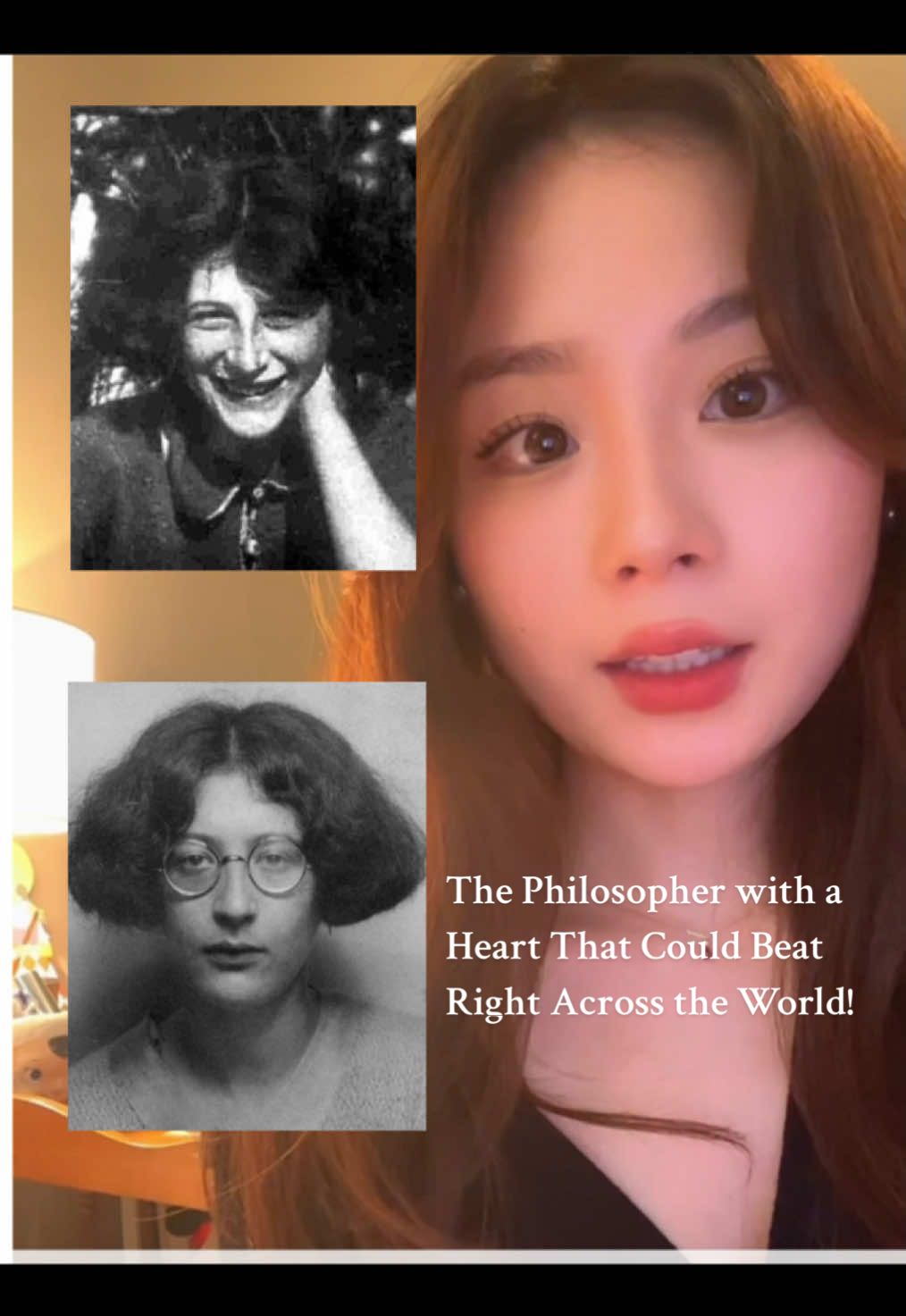 A philosopher who lived by her words! The great Simone Weil! Thought I’d share some aspects of her philosophy that I take with me and apply in my life :) also I’ve heard numerous pronunciations of her last name… still dunno which is right #philosophy #BookTok #simoneweil #classicliterature #simonedebeauvoir 