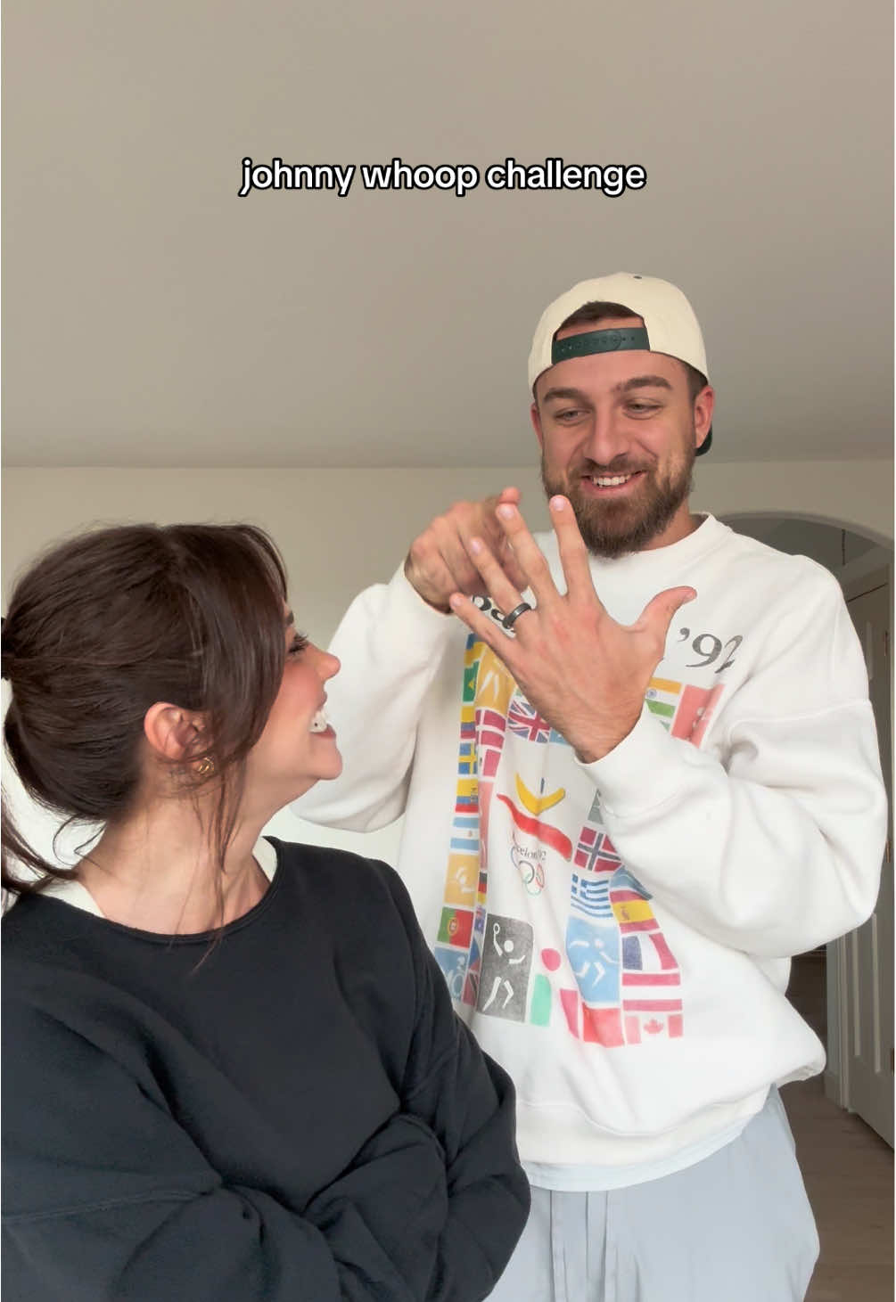 took him long enough 😂 #husbandwife #marriage #fyp #couplechallenge #couples 