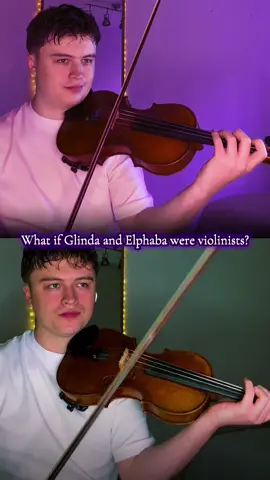 Violinists… For Good 🫧 🧙 🎻 #wicked #wickedforgood #violin  #fyp #musicaltheatre  @Wicked: For Good @Wicked The Soundtrack @WICKED the Musical 