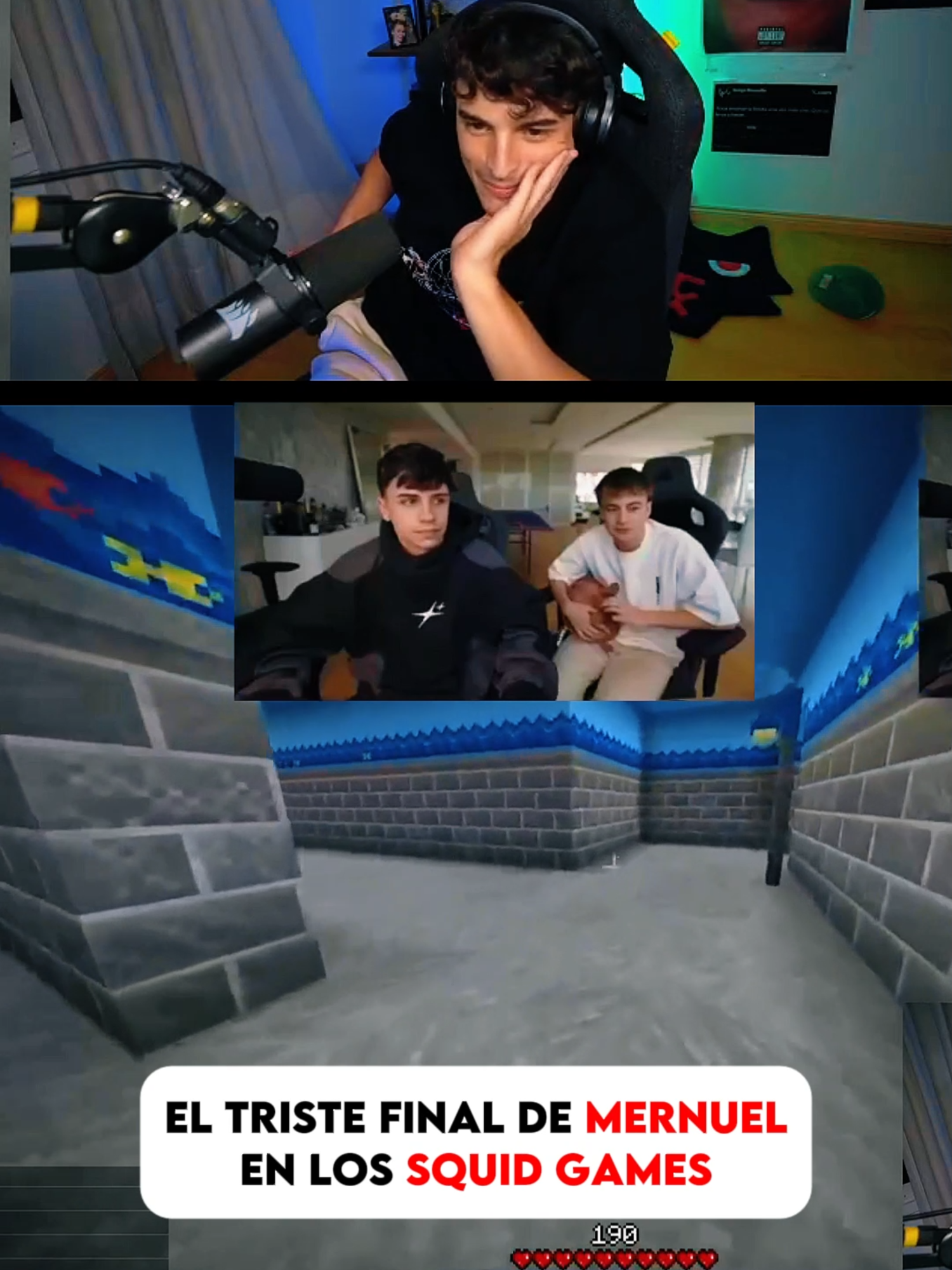 el triste final de mernuel en los squid games #squidgames #squidcraft #goncho #mernuel #moski GGPICK