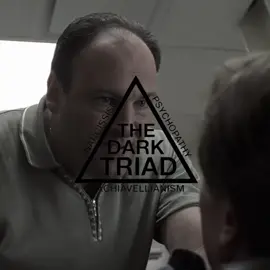 THE DARK TRIAD | #tonysoprano #tonysopranoedit #thesopranos #soprano #viral 
